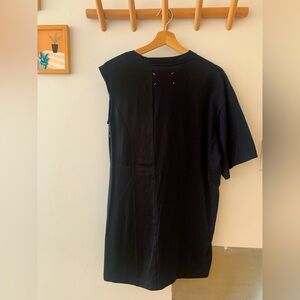 Maison Martin Margiela shirt dress, black, size medium